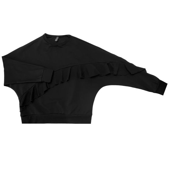 Свитшот для девочки Smil р.164 черный 116127 