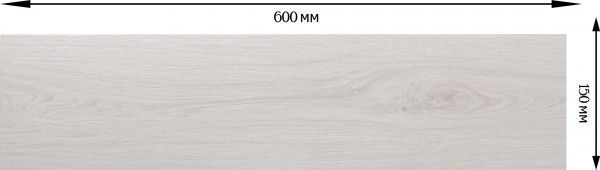 Плитка Allore Group Wood Silver F PR NR Mat 15x60 2 сорт 