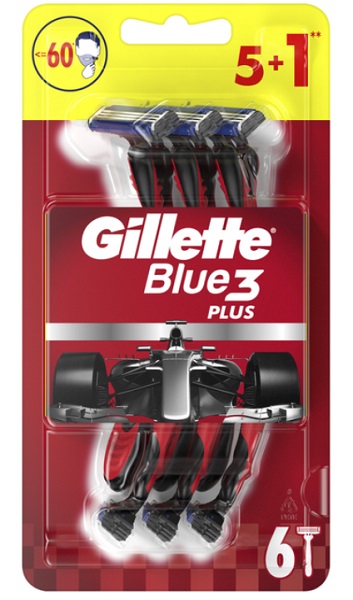 Станки одноразовые Gillette Blue3 Nitro 6 шт.