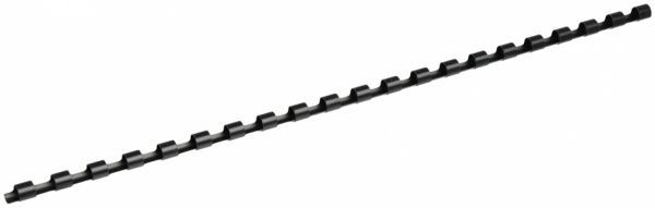 Пружина для брошурування D&A 6 мм чорна 100 шт. 