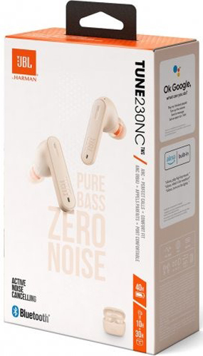 Наушники JBL® Tune 230 NC TWS sand (JBLT230NCTWSSAN) 