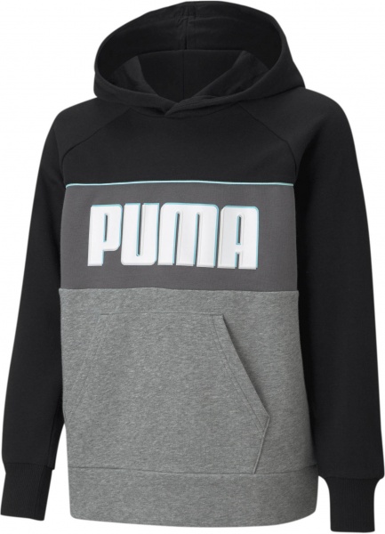 Джемпер Puma Alpha Hoodie TR B 58589201 р. 140 черный