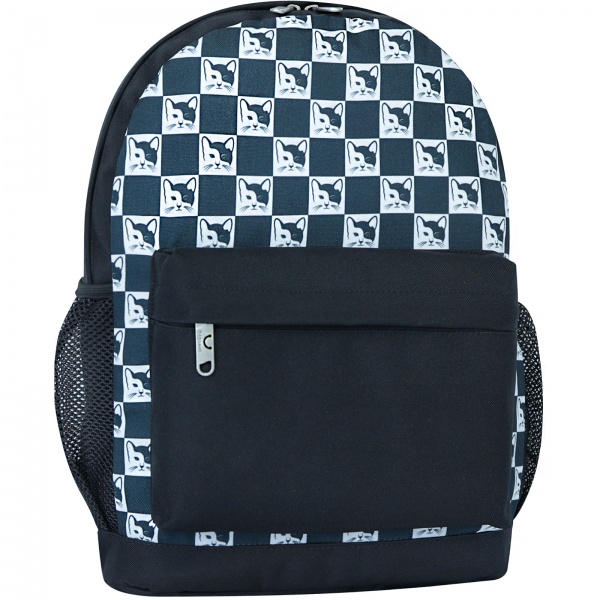 Рюкзак молодіжний Bagland Сat's Сhess blak 17 л 533664/1367