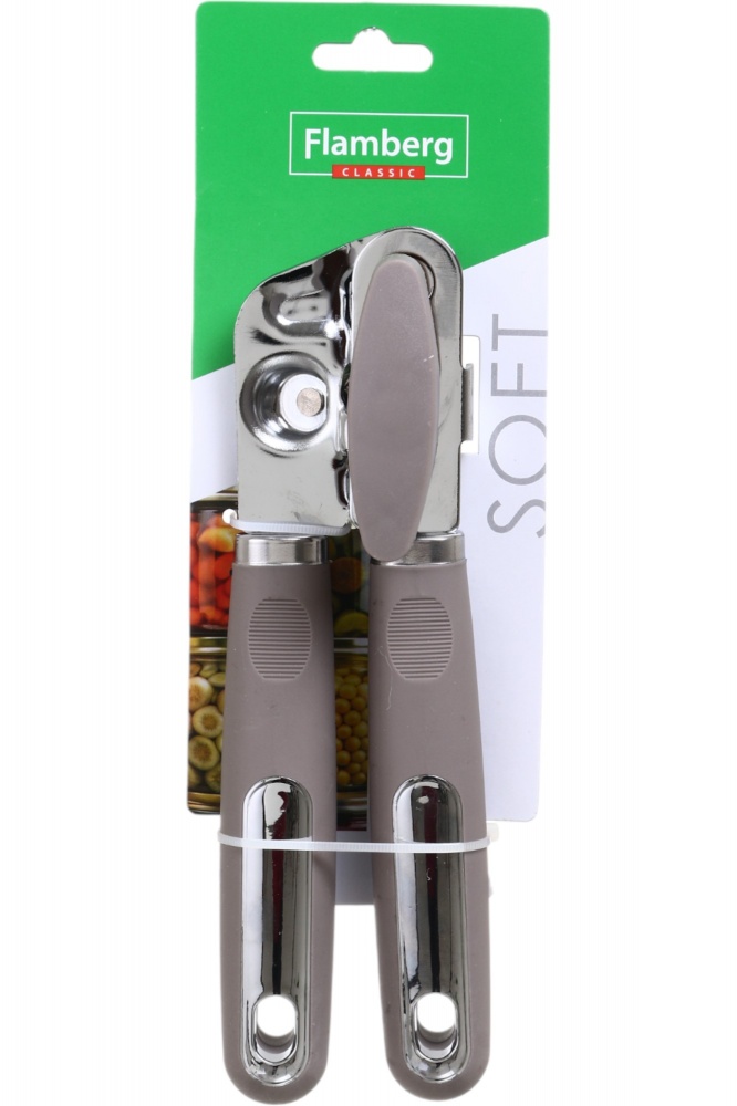 Ключ для консервних банок Flamberg Soft сірий/мокко
