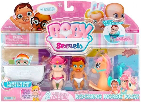Игровой набор Baby Secrets с лошадкой-качалкой 77022