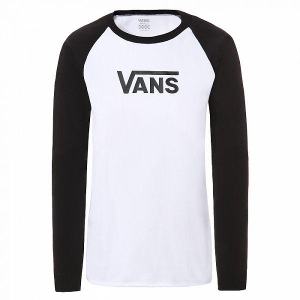 Футболка Vans FLYING V CLASSIC LS RAGLAN VA47XYYB2 XS білий