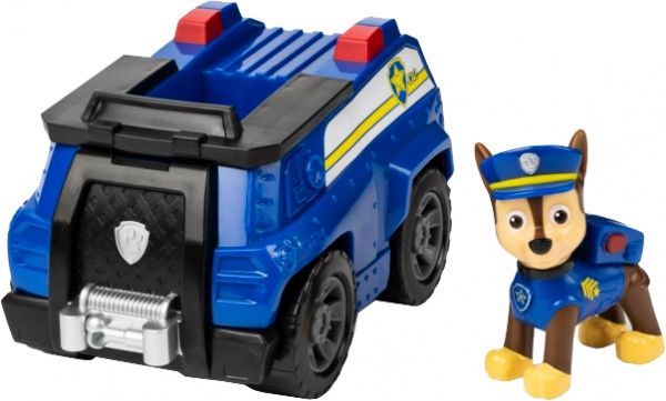Фігурка Spin Master Paw Patrol Щенячий патруль базовий рятівний автомобіль з водієм Гонщик 