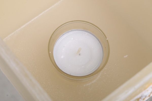 Подсвечник фонарик Амур, 11 см, бежевый Pako-If