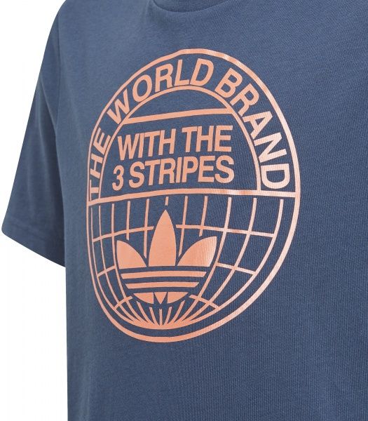 Футболка Adidas TEE GN4127 140 синій