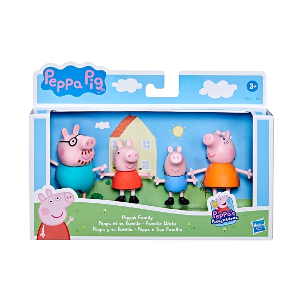 Ігровий набір Peppa Figurines Дружня родина Пеппи F2190 