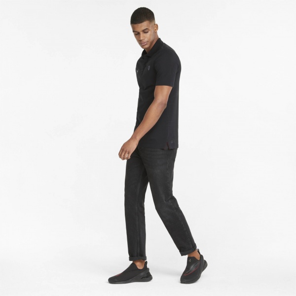 Поло Puma Ferrari Style Polo 53334001 р.S чорний