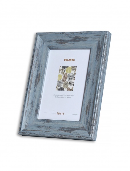 Рамка для фото Velista Прованс 32V-XY053-2Pv 1 фото 10x15 см блакитний 