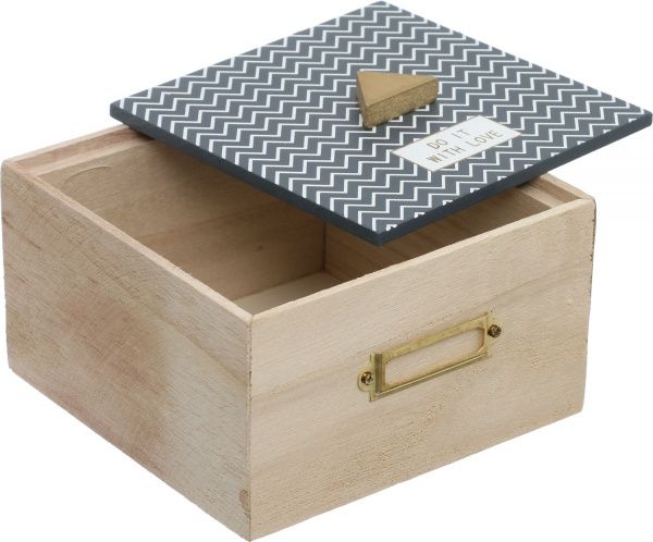 Скринька Do it with Love 14х14х9 см HSkyHSG-3023 Home & You