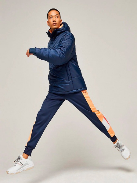 Анорак Tommy Hilfiger BLOCK INSULATION JACKET S20S200264401 р.M темно-синий