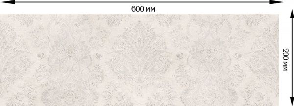 Плитка Allore Group Boticcino Beige W/DEC M 200x600 NR Mat 1 декор 