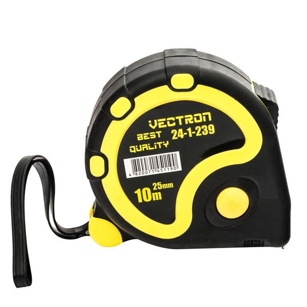 Рулетка Vectron 24-1-239 10м x25мм