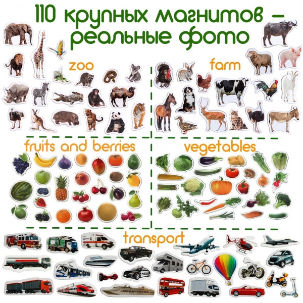 Набір магнітів Magdum Большой подарок ML4031-63 EN