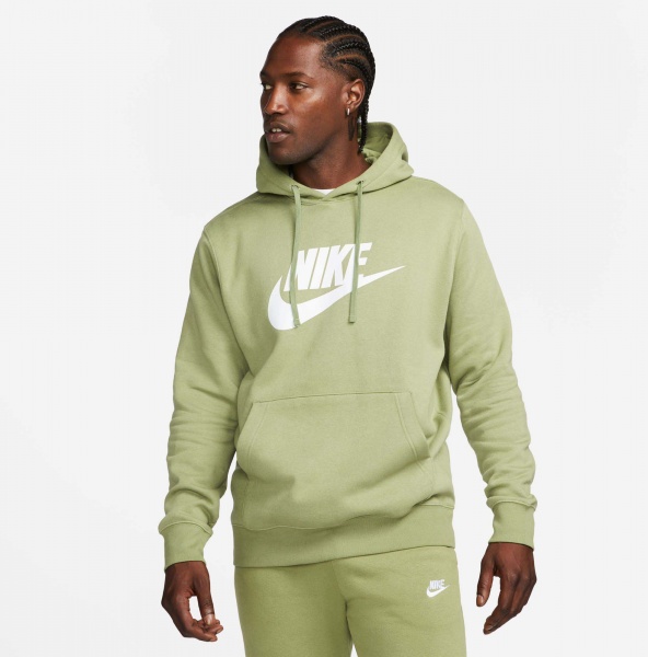 Джемпер Nike CLUB HOODIE PO BB GX BV2973-334 р. S зелений
