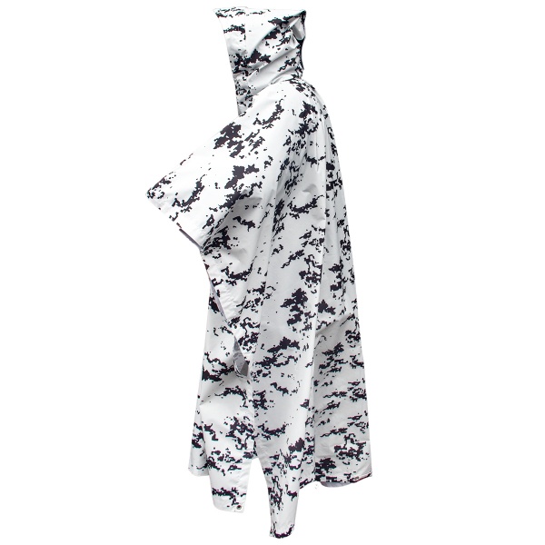 Костюм Expert ® Плащ-палатка черно-белый камуфляж (дождевик с мембраной)