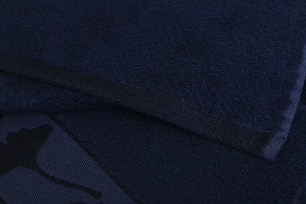 Полотенце махровое Ginko 50x90 см синий Texpol 