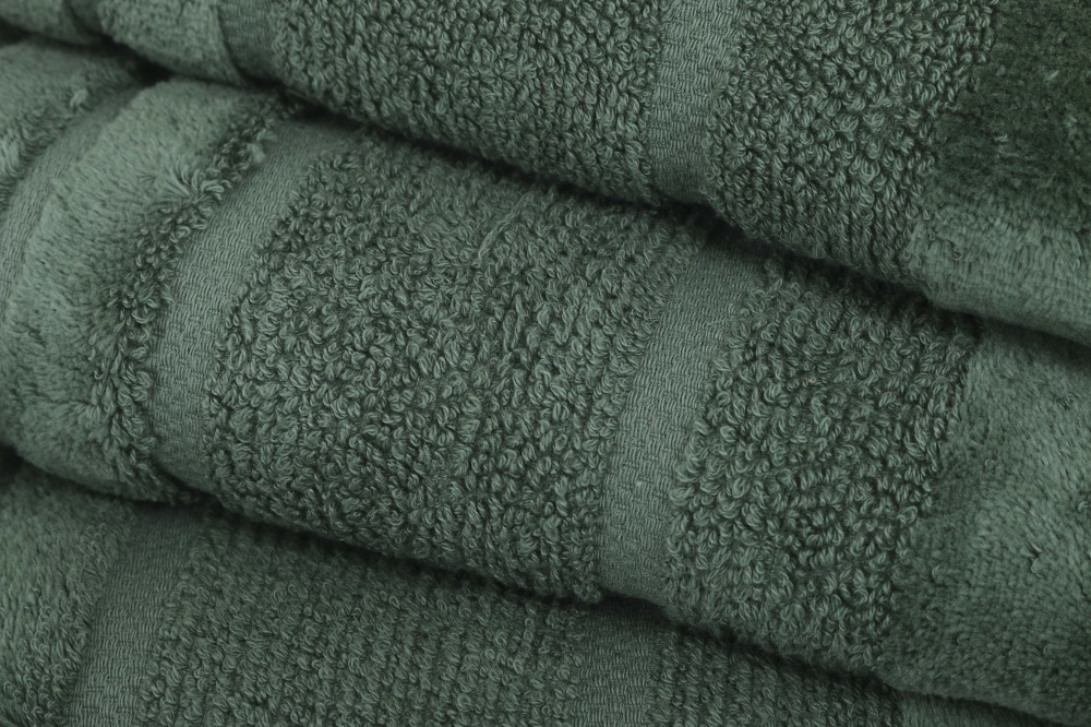 Полотенце махровое Tabby 50x90 см зеленый изумрудный La Nuit