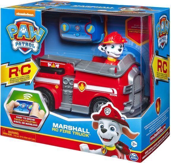 Фігурка колекційна Spinmaster Цуценячий патруль: Пожежна машина Маршала на дистанційному керуванні SM76200/8697 