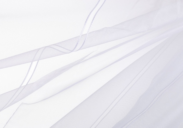 Тканина тюлева сітка 300 см білий 