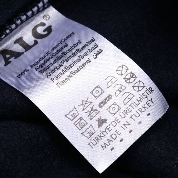 Свитшот ALG р.140 черный 321417 