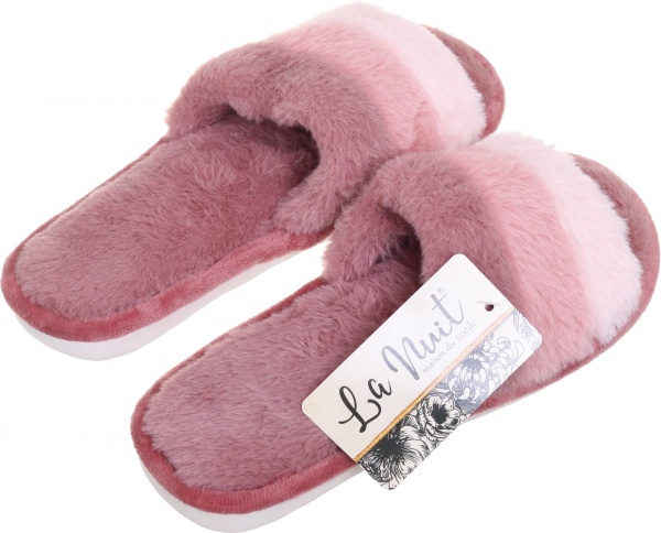 Капці домашні La Nuit Еріка р. 40/41 рожевий YH-20006 pink 