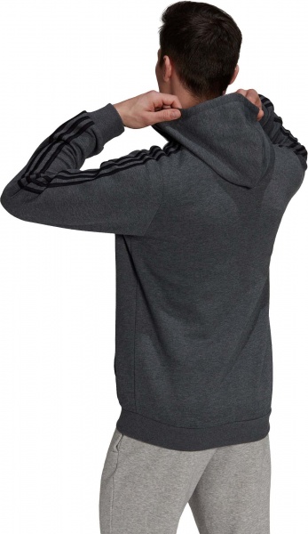 Джемпер Adidas M 3S FL FZ HD HB0042 р. S сірий