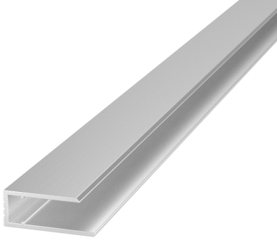 Профиль торцевой алюминиевый АЛЮПРО АПТ 6мм x 2,1м без покрытия 