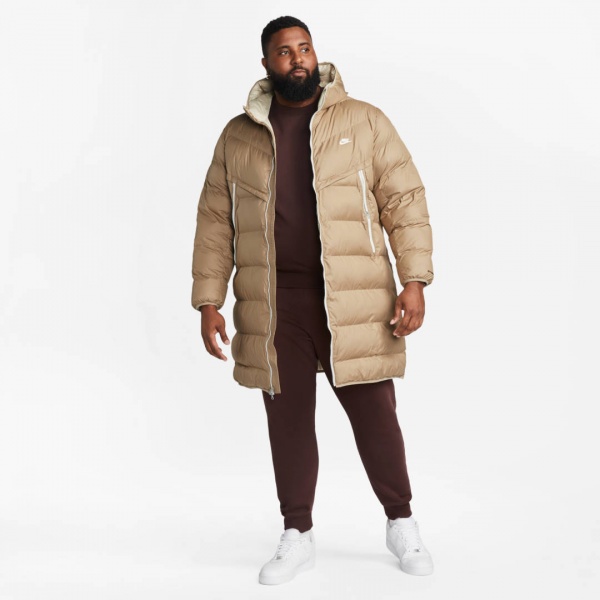 Пальто Nike M NK SF WR PL-FLD HD PARKA DR9609-247 р.XL бежевий