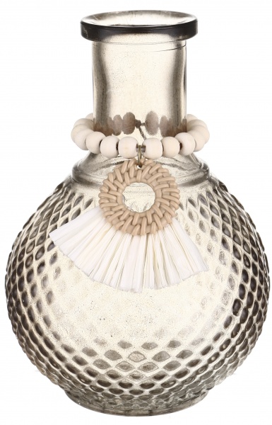 Набор ваз HOFF стеклянных Boho 3 шт 4271 терракотовый/серый/бежевый 