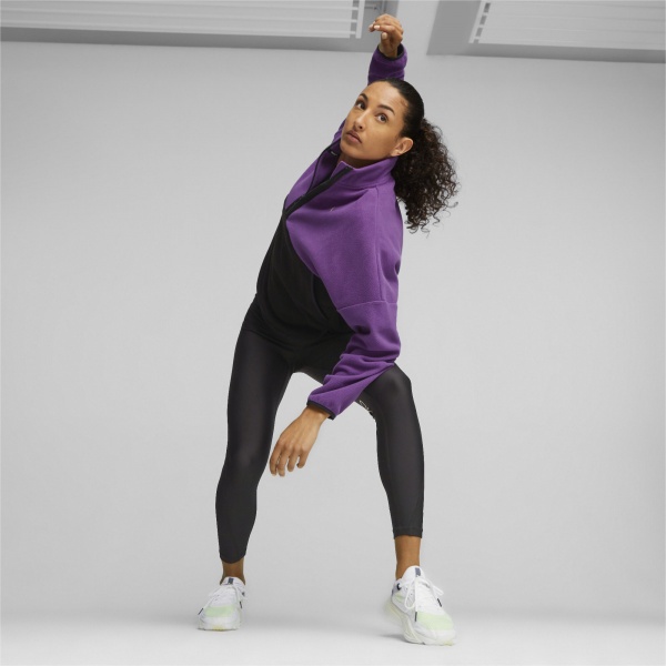 Світшот Puma PUMA FIT POLAR FLEECE 1/2 ZIP 52385728 р.S фіолетовий