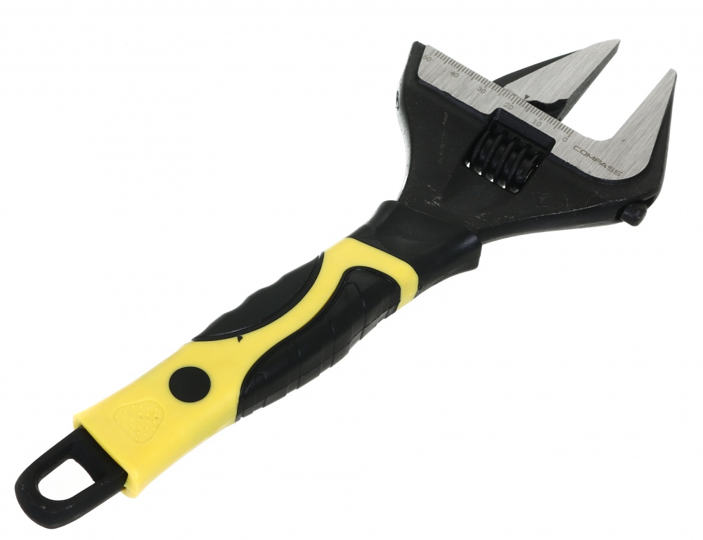 Ключ розвідний 250 мм тонкі губки Compass CP-WAW-250
