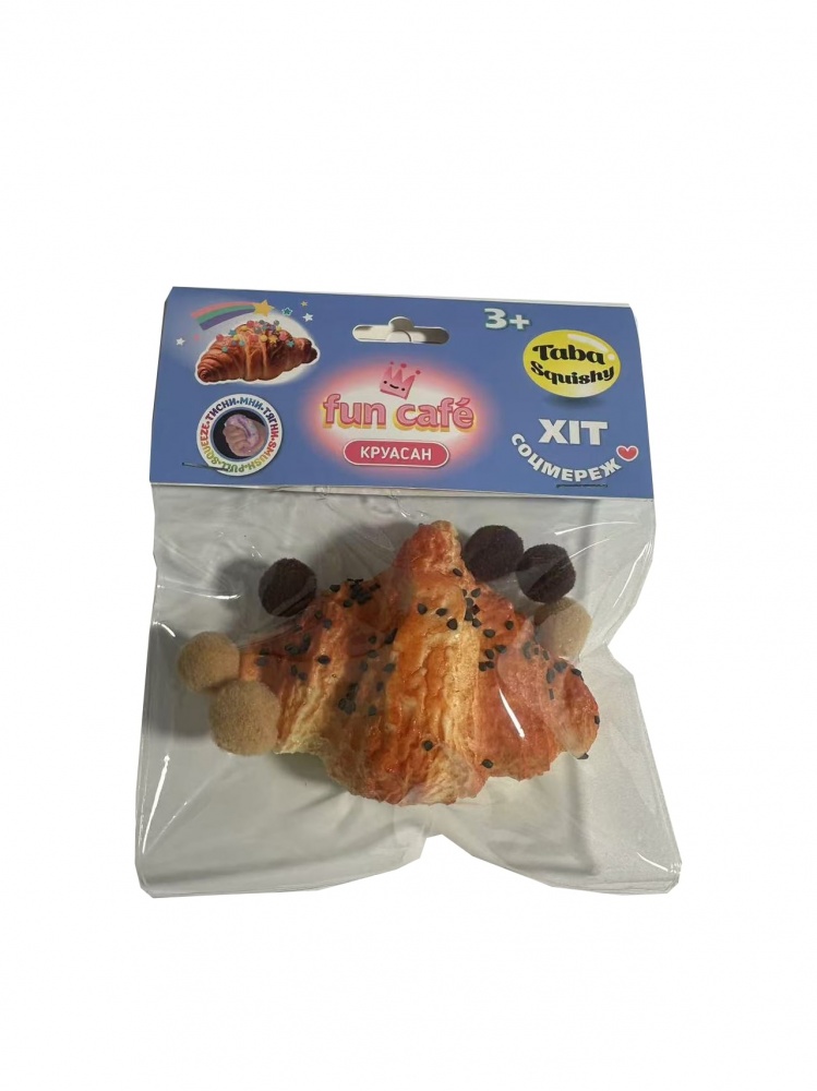 Іграшка-антистрес Monster Gum Fun Cafe Taba Круасан T26188