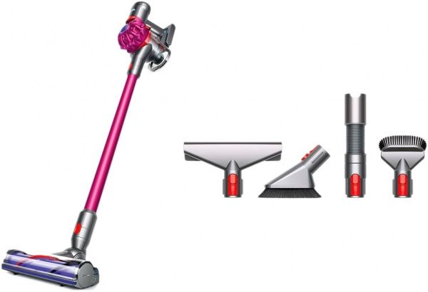 Пылесос аккумуляторный Dyson V7 Motorhead Origin silver 