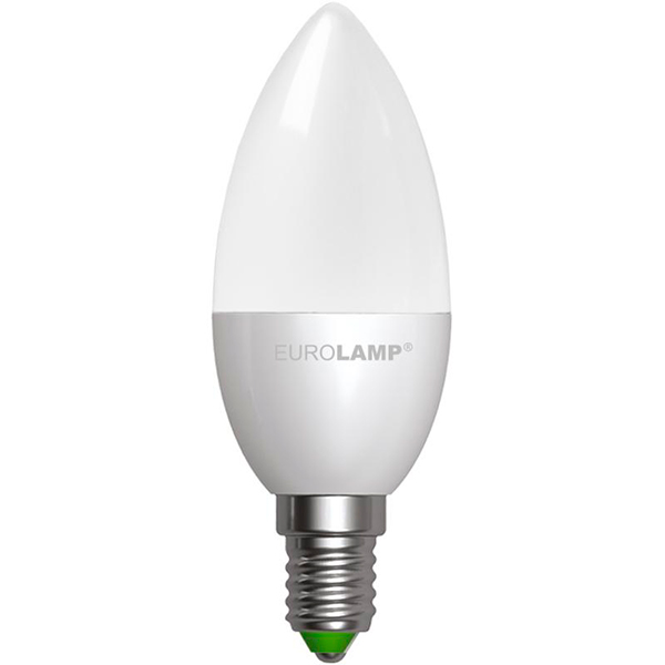 Лампа світлодіодна Eurolamp 3 шт./уп. 8 Вт C37 матова E14 220 В 4000 К 