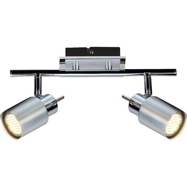 Спот WunderLicht HG1807-12 2x3 Вт GU10 серебряный