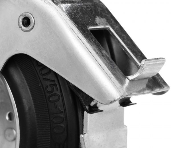 Колесо с площадкой и тормозом d200 мм 38200