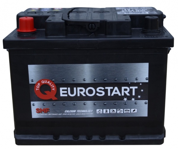 Аккумулятор автомобильный EUROSTART 4352 50Ah 430A 12V 550066043 «+» слева (550066043)