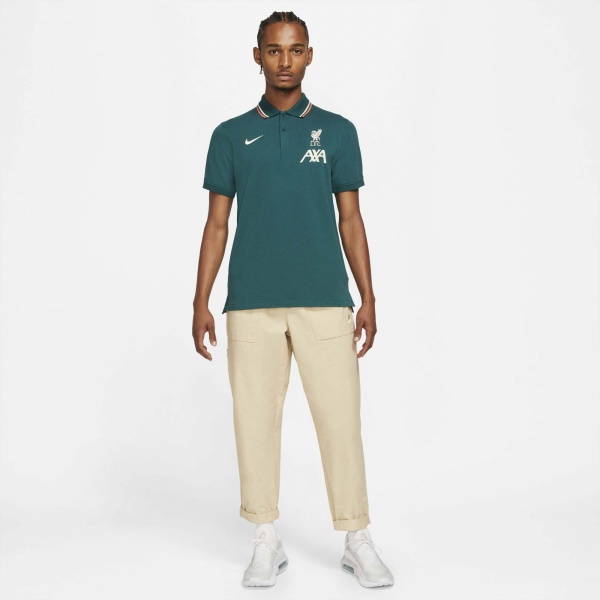 Поло Nike LFC M NK DF POLO SLIM DA9778-376 р.XL зелений