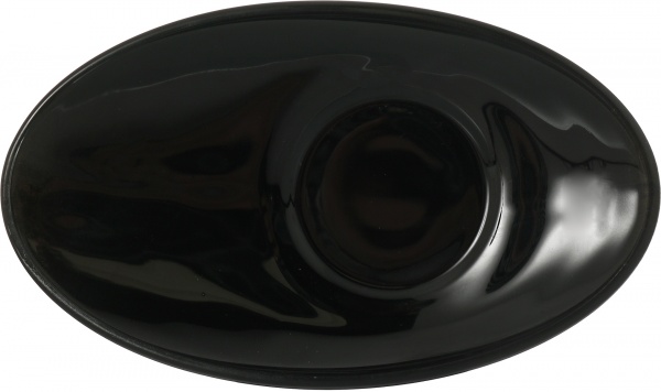 Чашка 230 мл с черным блюдцем Glasmark