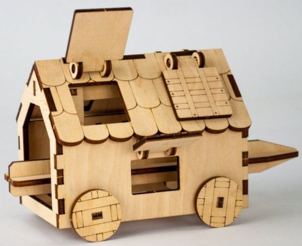 Дерев'яний 3D-конструктор Зірка Знаряддя Таран 100729