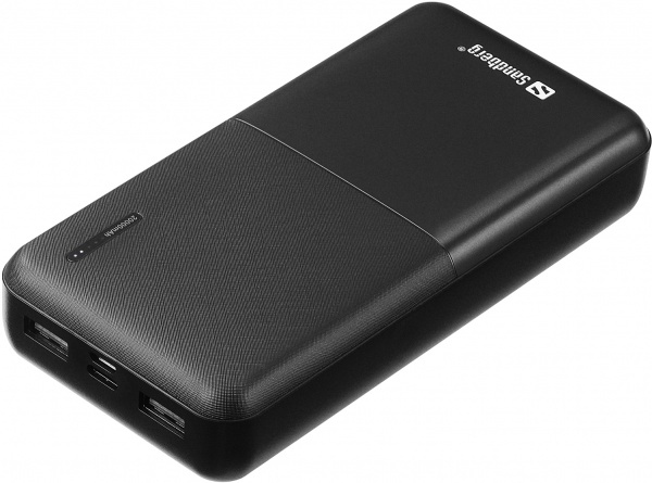 Внешний аккумулятор (Powerbank) Sandberg 320-42 20000 mAh black (826135) Saver 