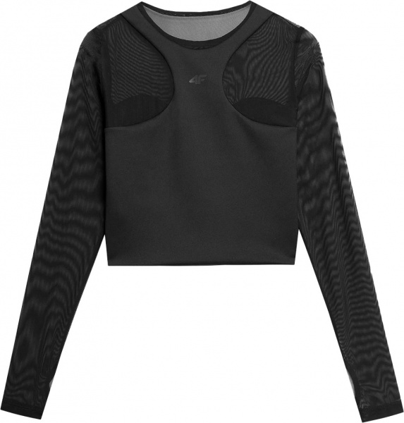 Футболка 4F LONGSLEEVE F034 4FSS22TLONF034-20S р.L черный