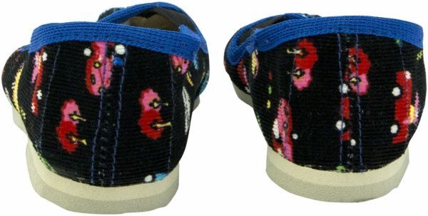 Капці для хлопчиків Экотапок Резинка чорні з супінатором 1025 р.19