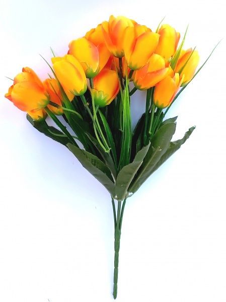 Букет из тюльпанов декоративных искусственных 7289 Цветы от королевы