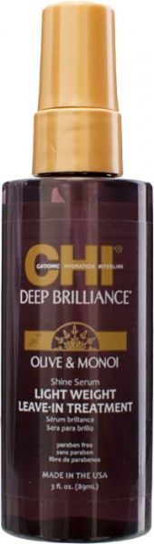 Шовк рідкий CHI Deep Brilliance Olive & Monoi Shine Serum 89 мл 