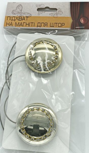 Магнит Круг Элит d50 мм золото глянец H0009-1 MISLT